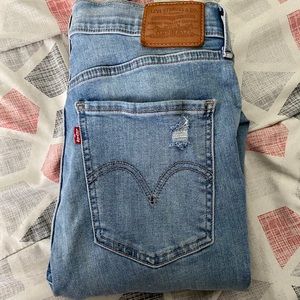 Mile high super skinny super Levi jeans